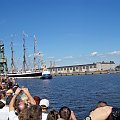 Rosyjski "Siedov" wchodzi do portu. #ImprezyPlenerowe #zloty #żaglowce