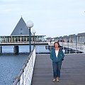 Heringsdorf-Agata na molo. #wakacje #urlop #podróże #zwiedzanie #morze #Bałtyk #Niemcy #Heringsdorf