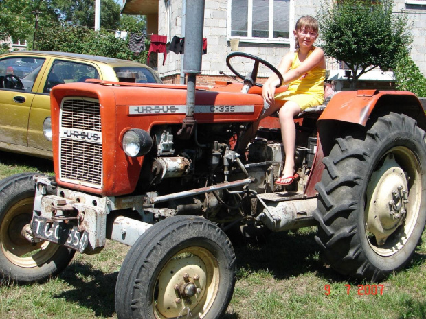 Sulejów Wakacje 2007 #KarolinkaNaTraktorze