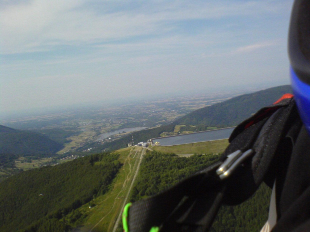 start z półki na "S" , dokręcone 500 m nad półkę...