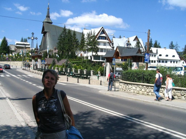 Majka, Zakopane i kościół Matki Fatimskiej