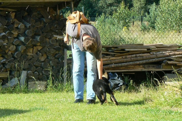 27.07.07 pan przyszedł z pracy - przywitanie