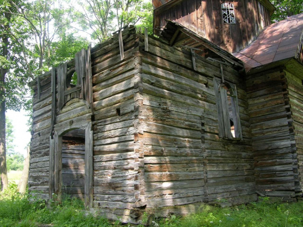 Kotów - ruiny cerkwi