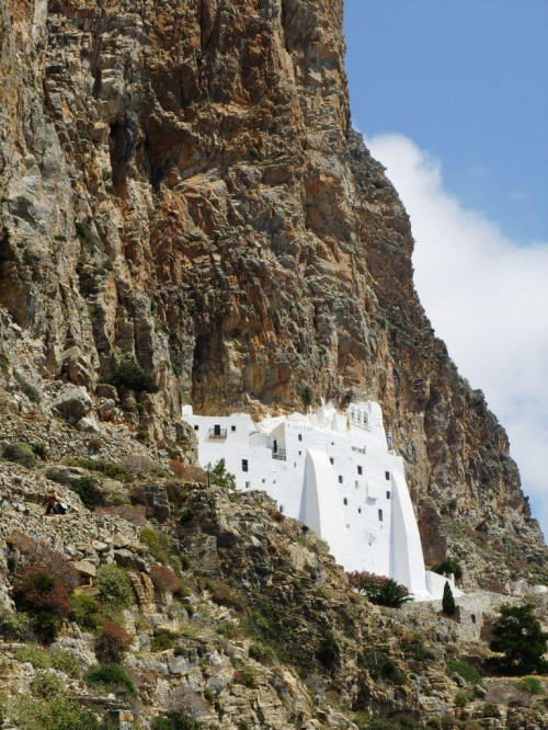 Amorgos, klasztor Hozoviotissa