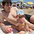 Na plaży w Lido dei Pini