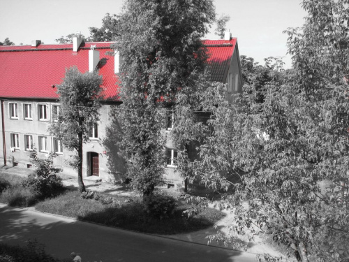 stoki czerwone #Łódź #Lodz #stoki #pieniny #kolor #blok #dach