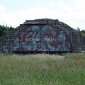 Hangar na starym Rodzieckim lotnisku w Skarbimierzu koło Brzegu