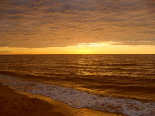 zachód słońca nad morzem #MorzeZachódSłońca