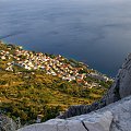 omis, widok z fortecy #omis