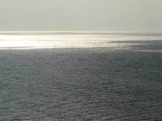 Widok z latarni morskiej.