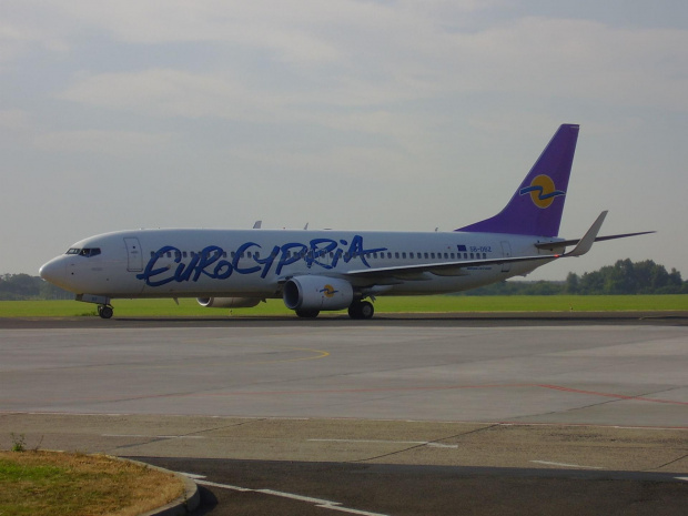 Eurocypria Airlines -Boeing 737-8BK - 5B-DBZ