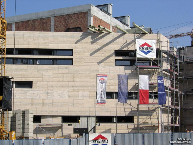 24.08.2007 Budowa Muzeum Narodowego Ziemi Przemyskiej #Przemyśl #budowa #muzeum