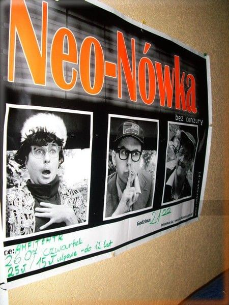 plakat neonówka