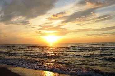 #morze #Bałtyk #Pobierowo #zachód_słońca