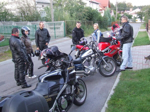 Pożegnanie wakacji 2007 #motocykl #kbm #yamaha #fido