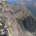 Widok ze szlaku na Przełęcz pod Chłopkiem #Tatry