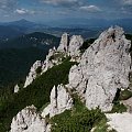 Rzędowe Skały - Masyw Siwego Wierchu #góry #mountain #Tatry #Zachodnie #Siwy
